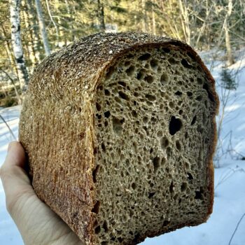 Sandwich Loaf (Tin)- Spelt- Plain or Cinnamon, Cardamom, and Raisin
