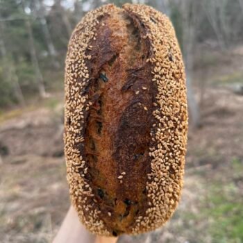 Sandwich Loaf (Tin)- Wild Rice & Buckwheat