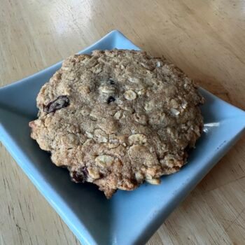 Brown Butter Oatmeal Raisin Cookie